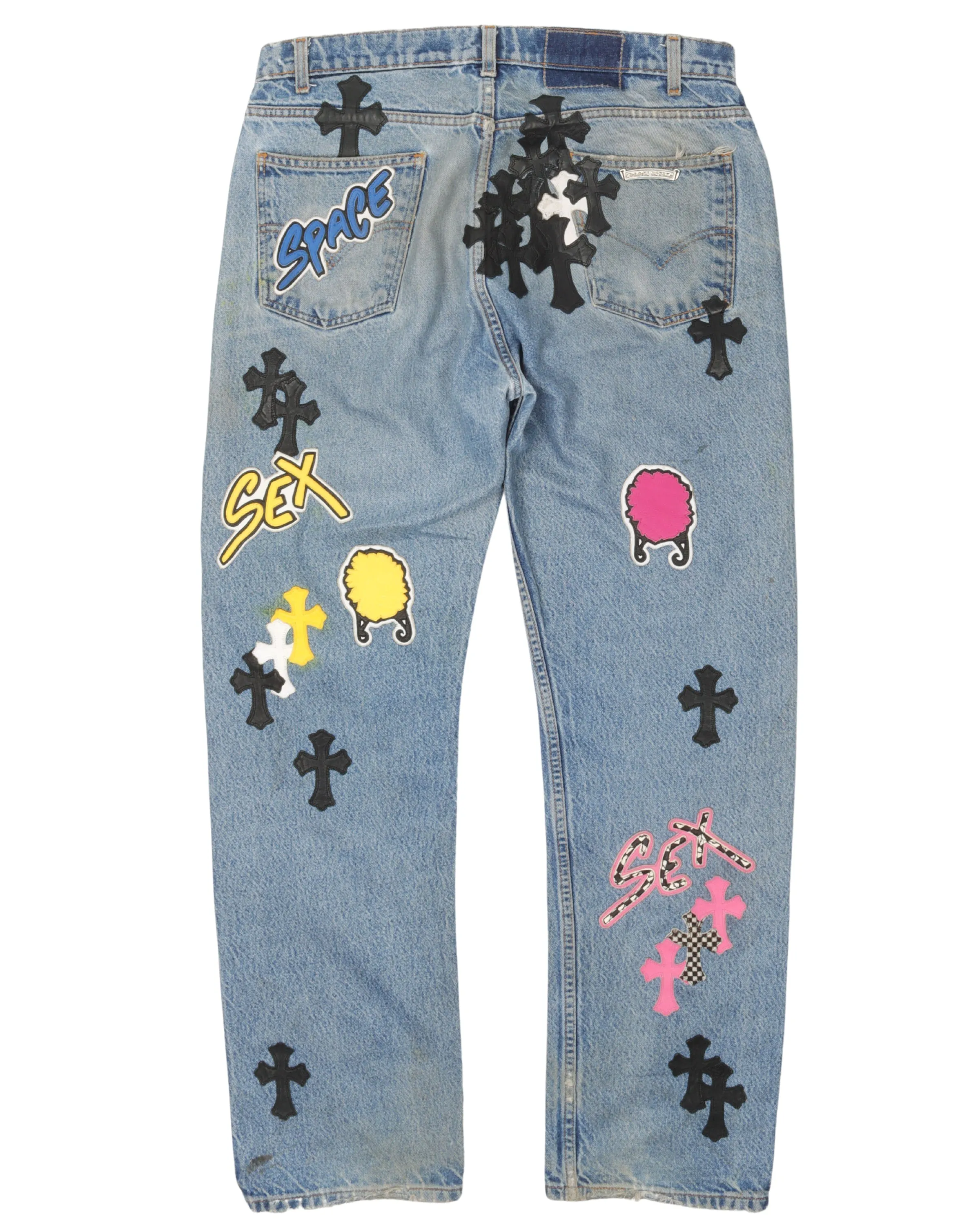 1 of 1 Matty Boy Cross Patch Jeans