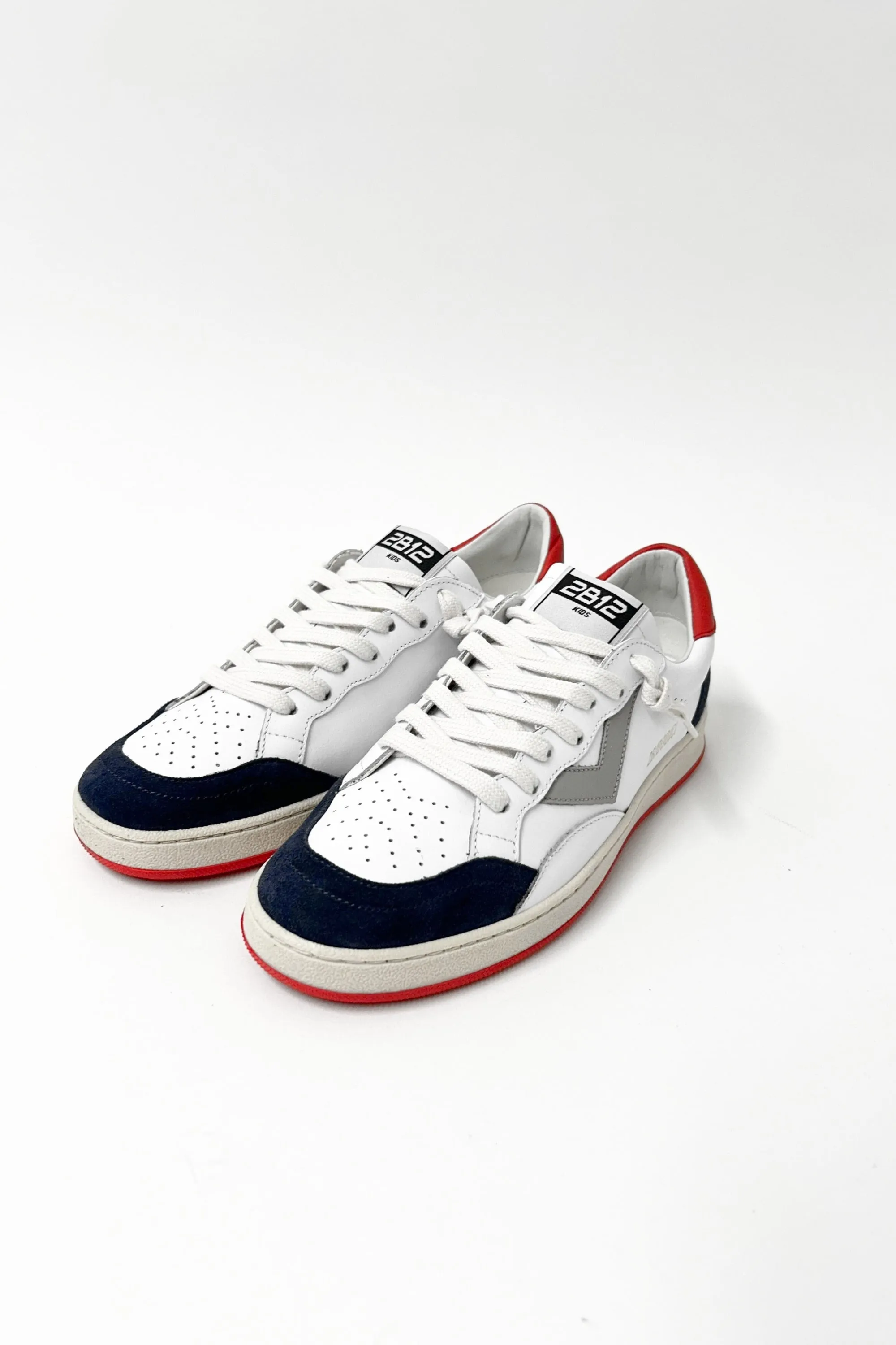 2b12 Sneakers Con Strappo Play Grigio Bambino