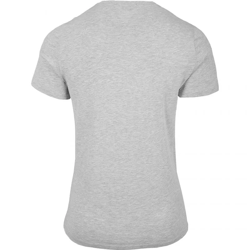 4F Mens Regular T-Shirt - Cool Light Gray Melange