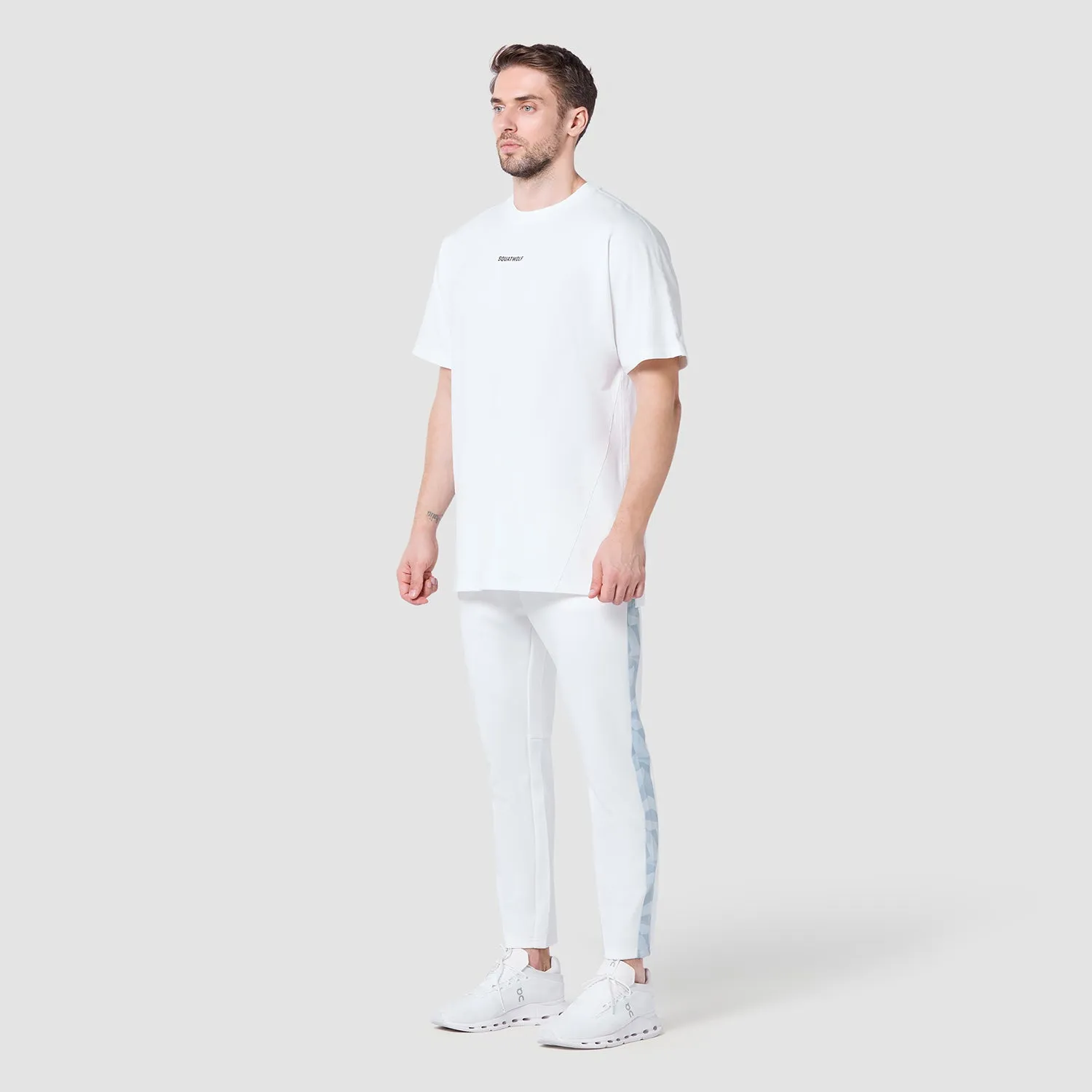 Active Tapered Pants - Pearl White