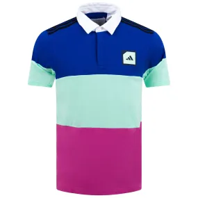 Adicross ColourBlock Polo Lucid Blue - SS23