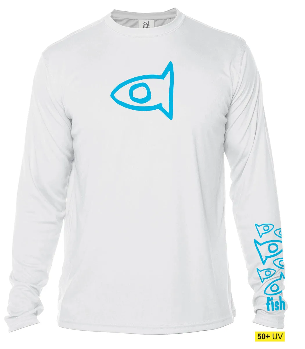 Adult UPF50 Swim Shirt - White