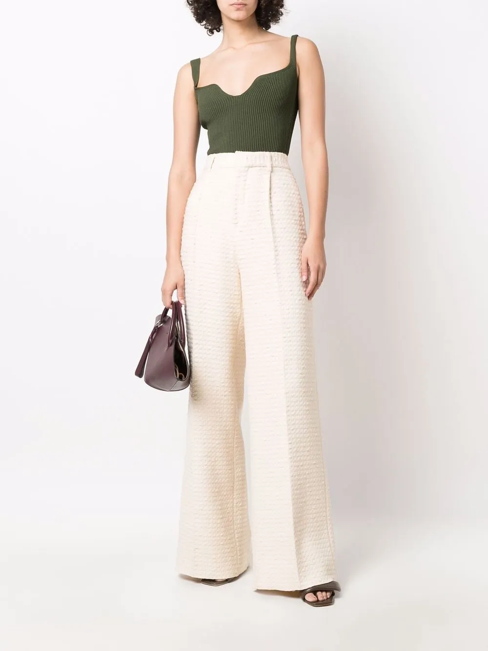 AMIRI High-Waisted-Woven Trousers