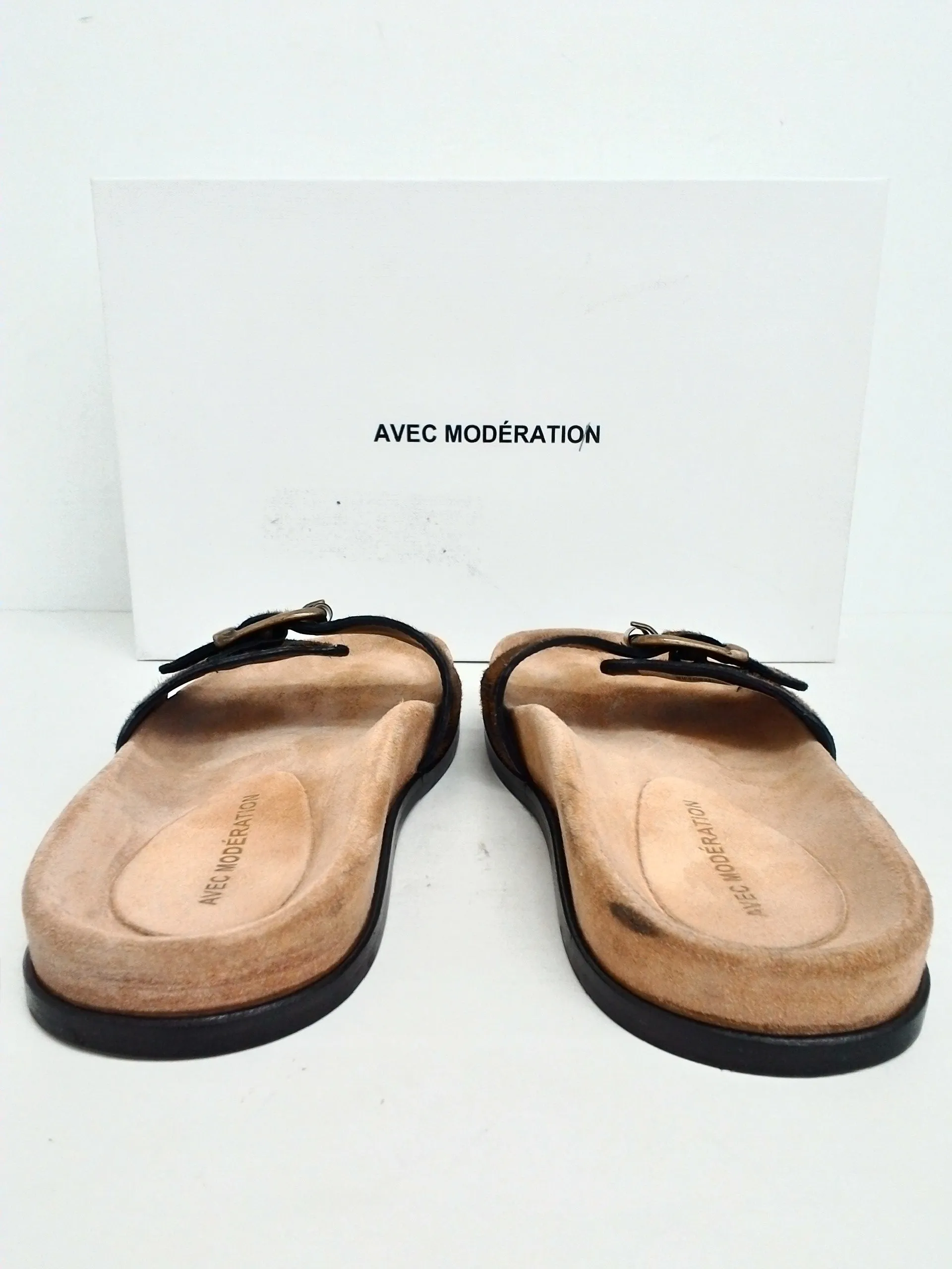 AVEC MODERATION Women's Kitzbuhe Sandals Size 38