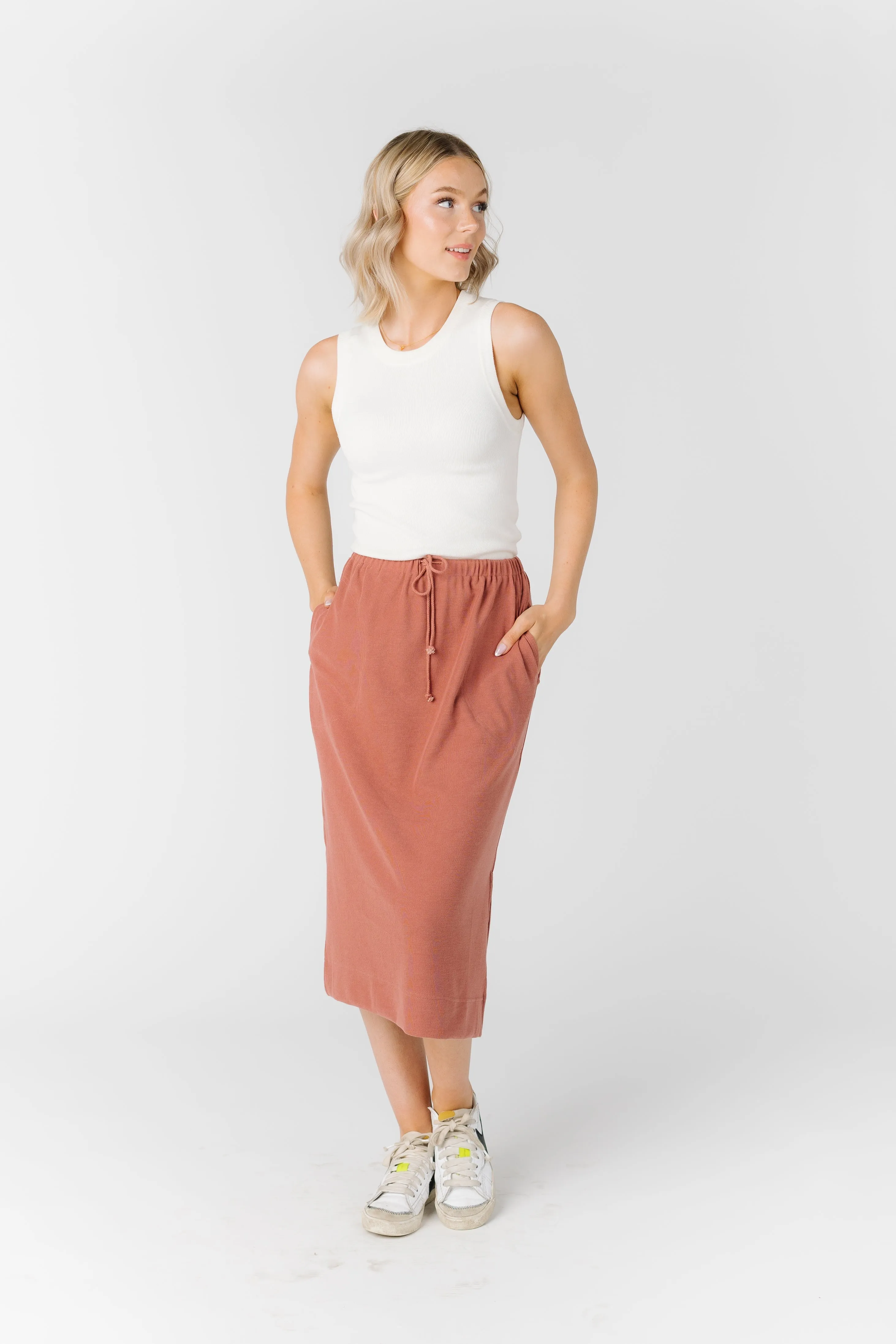 Baja French Terry Skirt