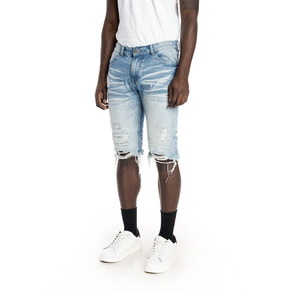 Basic Jean Shorts - Turner Blue