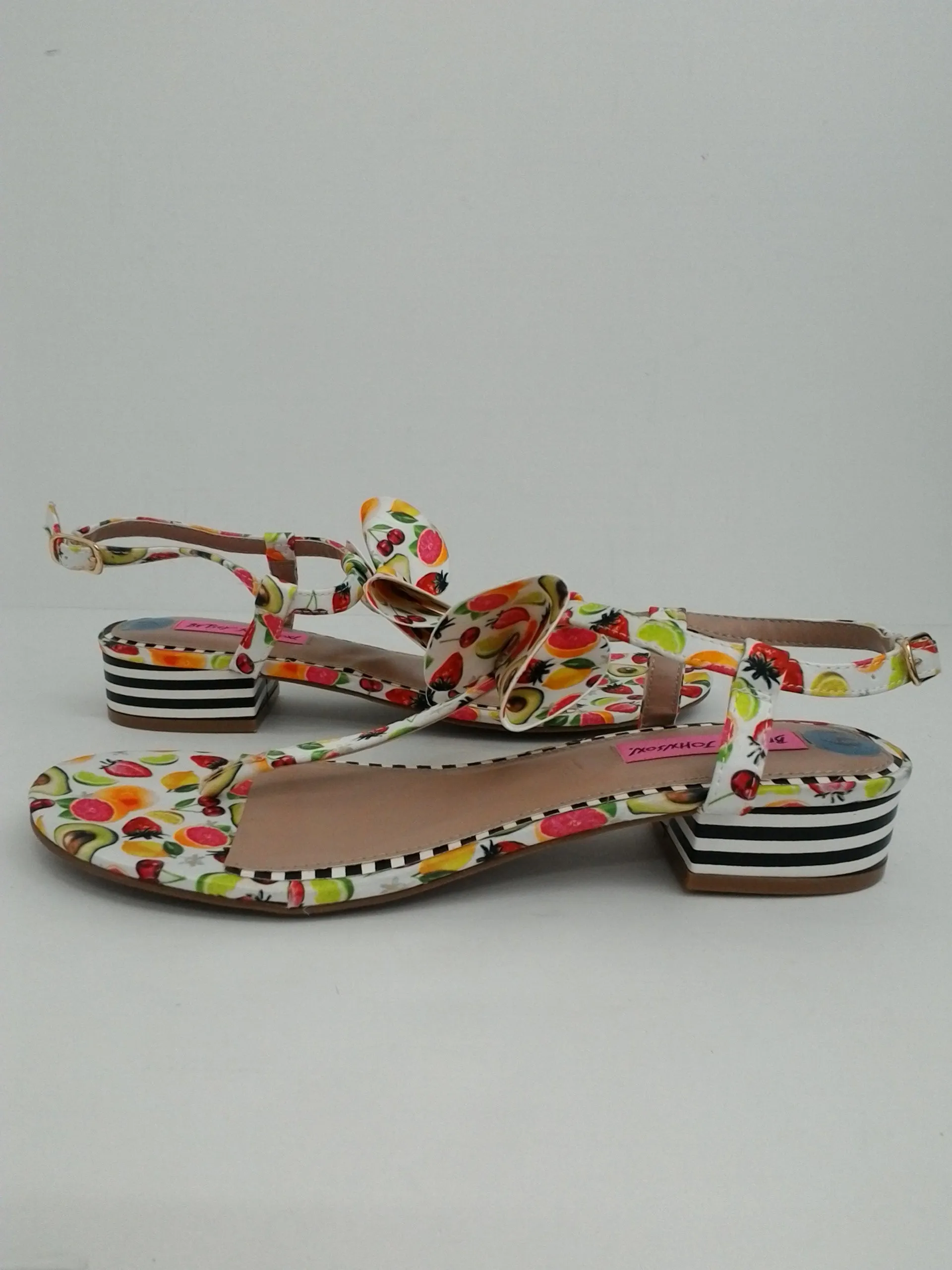 Betsey Johnson Women's Austen Multi Color Sandal Size 9