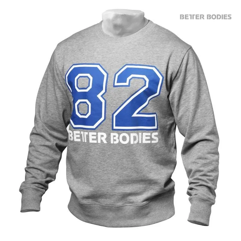 Better Bodies Jersey Sweatshirt - Greymelange