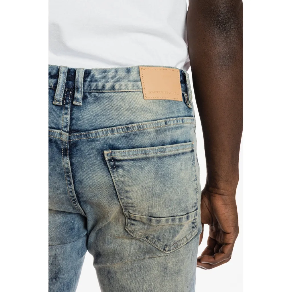 Big and Tall Engineered Jeans - Garrison Blue