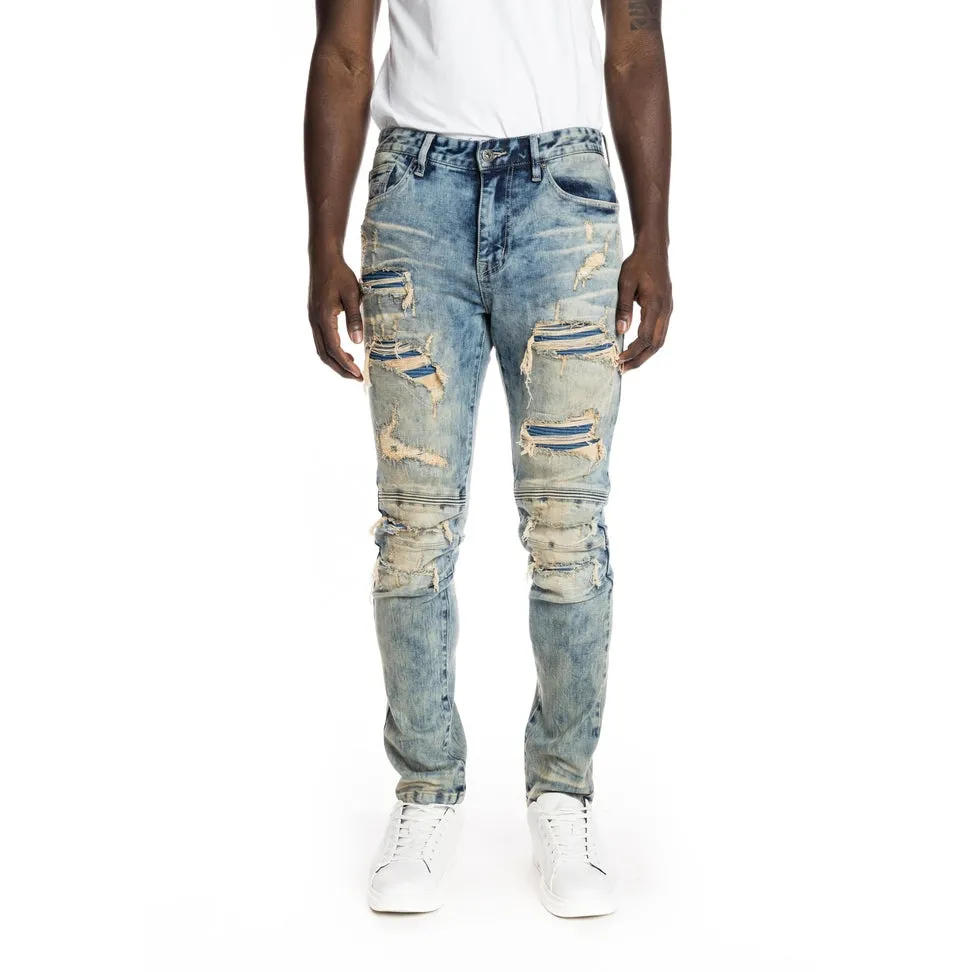 Big and Tall Engineered Jeans - Garrison Blue