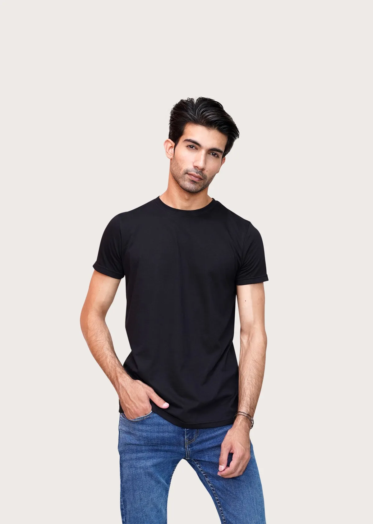 Black Basic T-Shirt