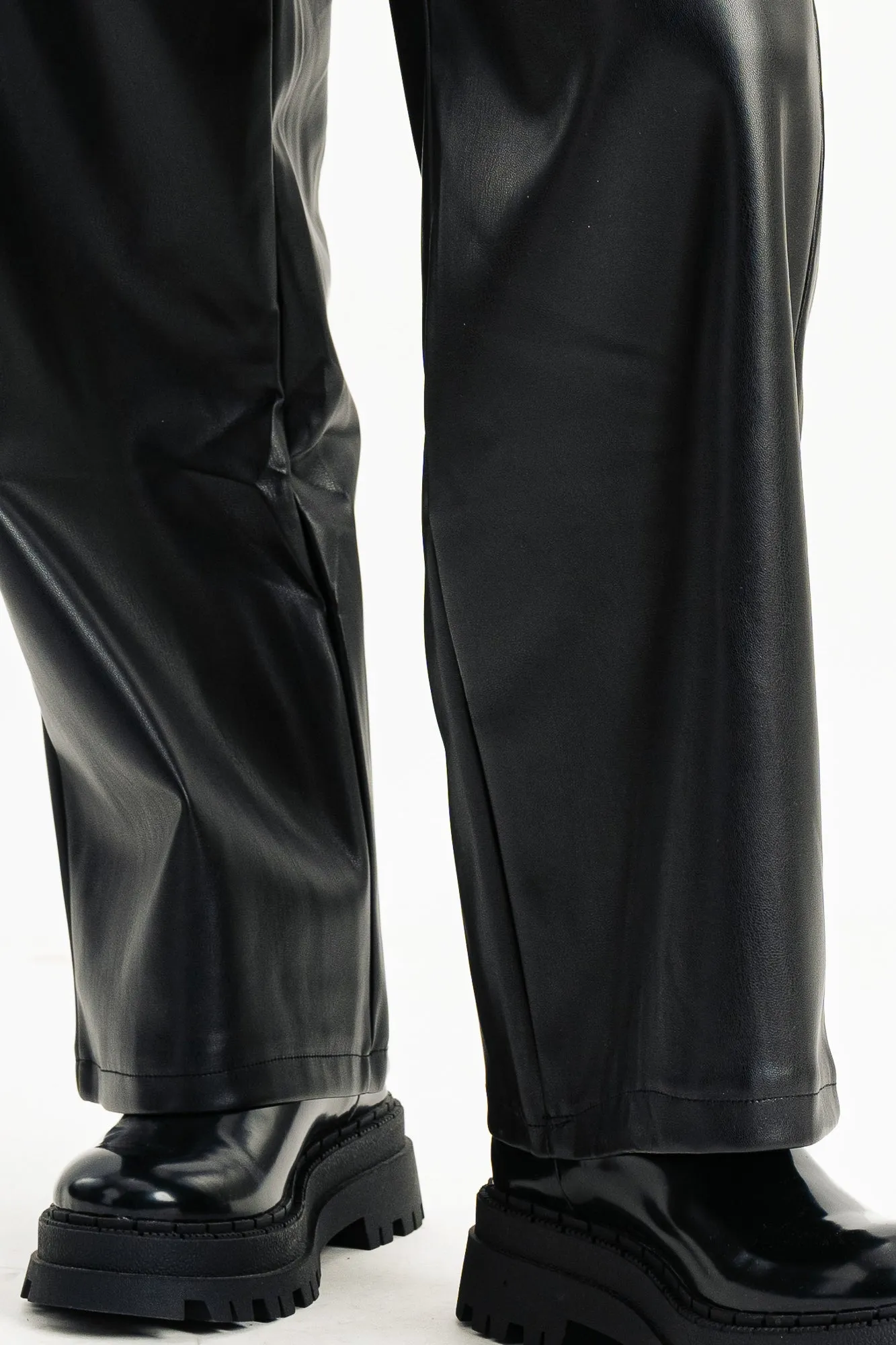 Black Leather Trousers