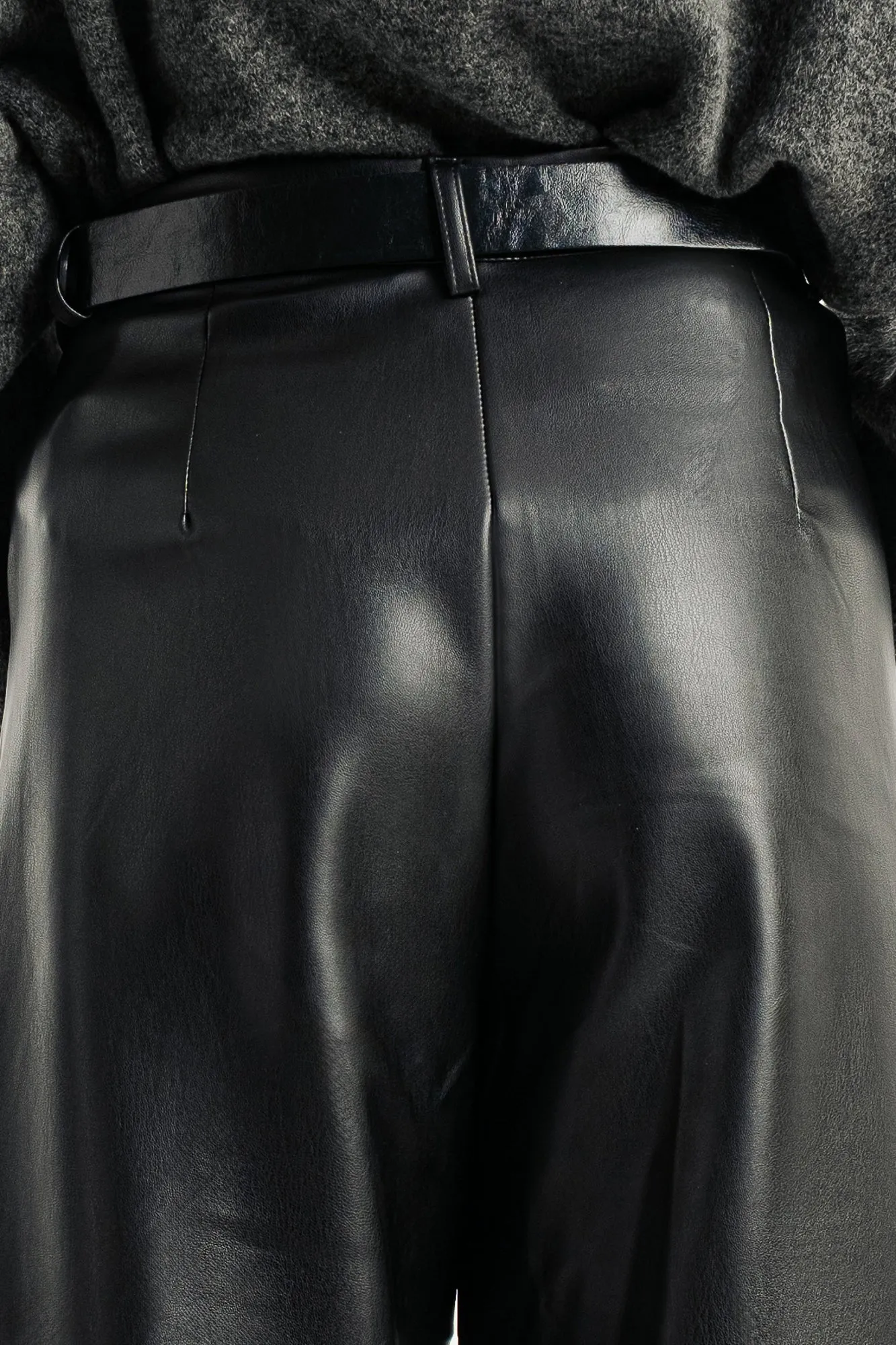 Black Leather Trousers