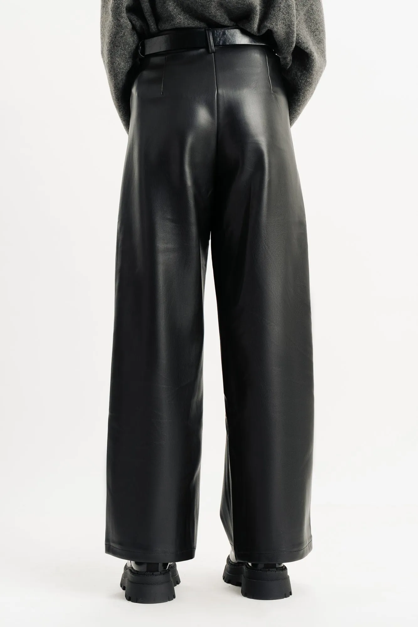 Black Leather Trousers