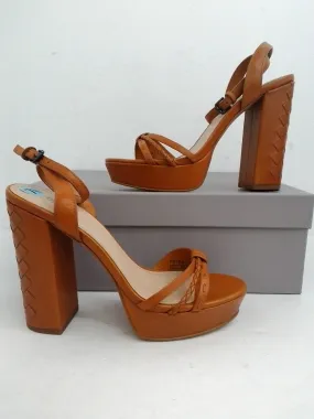 Botkier Women's Petra Whisky Platform Heeled Sandal Size 7.5