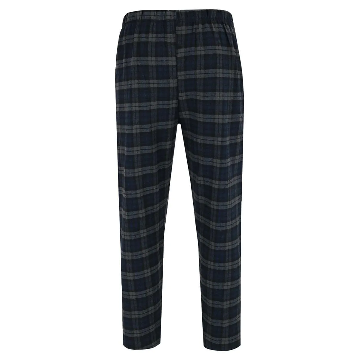 Bottoms Out Men's Plaid Flannel Open Bottom Pants