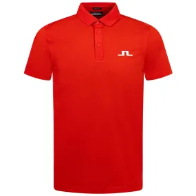 Bridge Regular Fit Polo Fiery Red - AW23