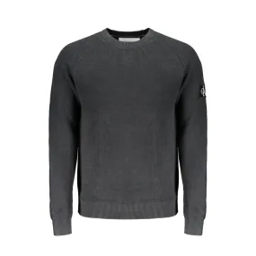 Calvin Klein Black Cotton Sweater