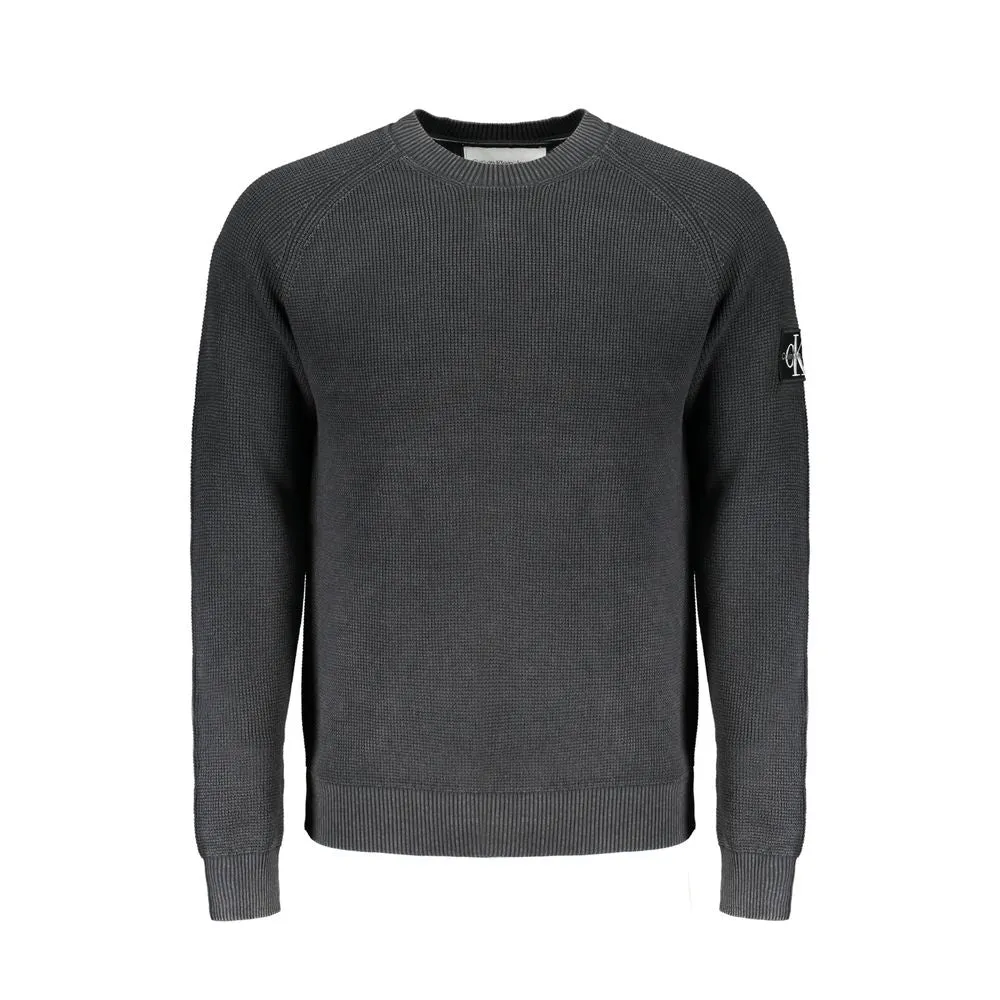 Calvin Klein Black Cotton Sweater