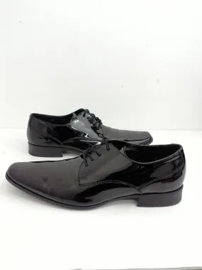 Calvin klein Men's Brodie Black Patent Oxford Size 11 M