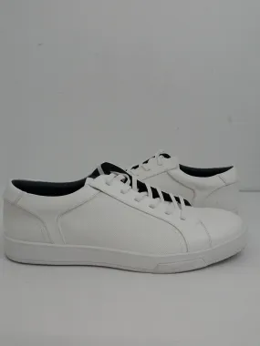 Calvin Klein Men's Designer Shoe White Sneaker 10.5