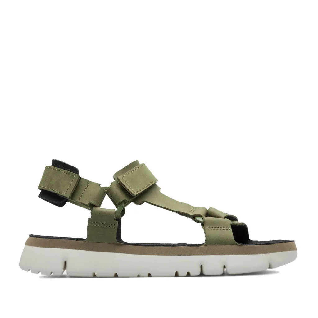 Camper Men's Oruga in Green Leather