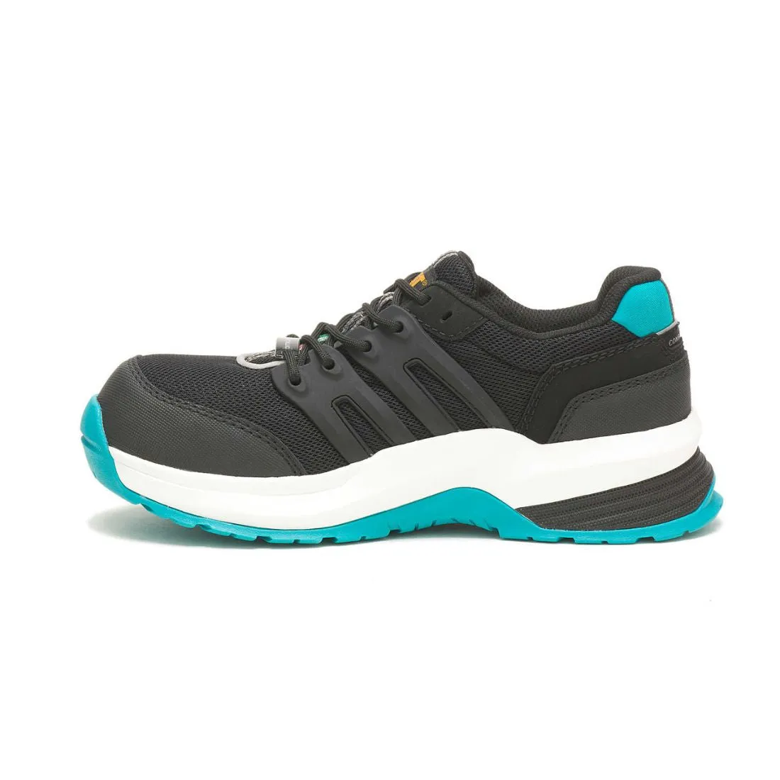 CAT Streamline 2.0 Women's Composite Toe Athletic Work Shoe 725336 - Black/Teal