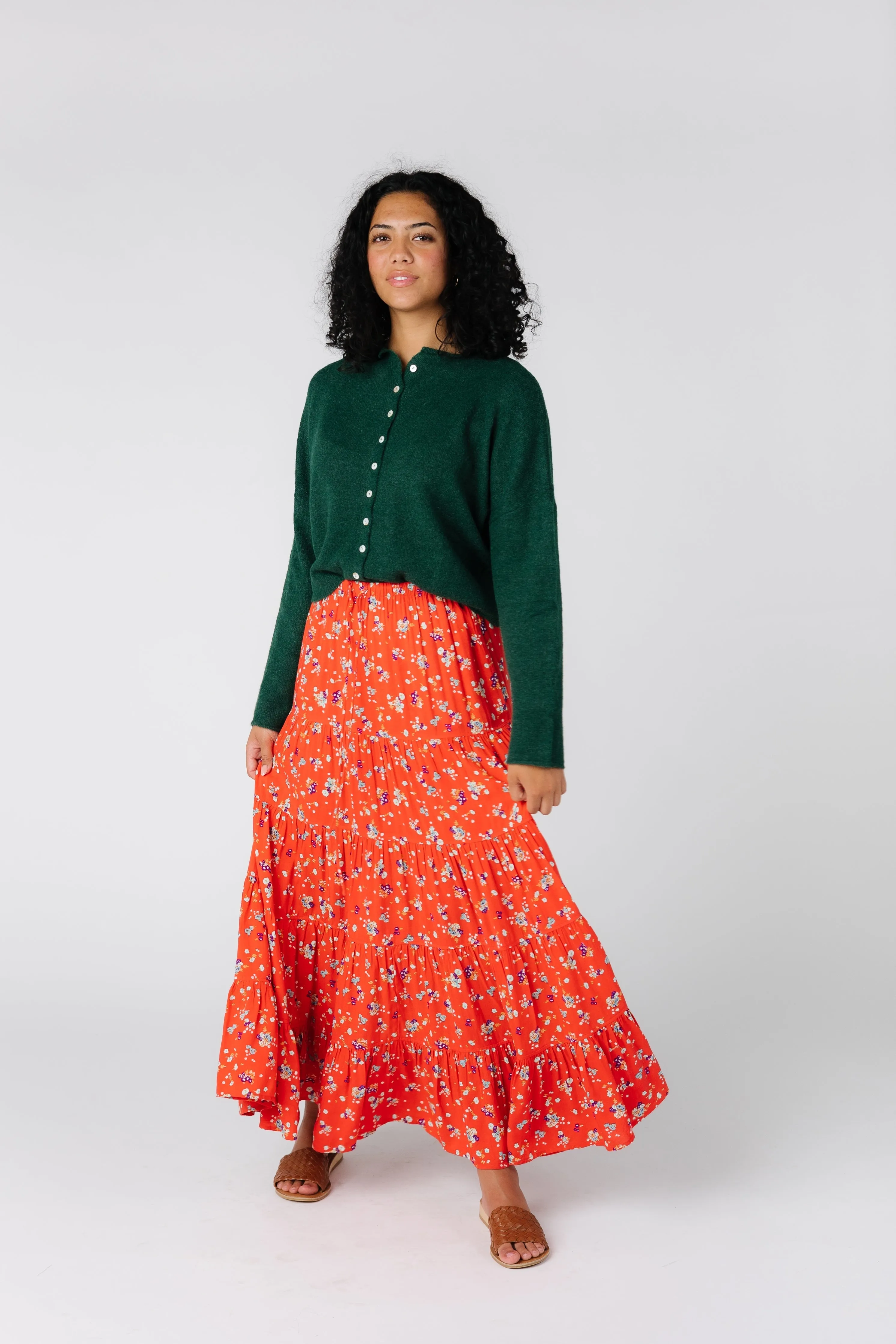 Citrus Sahara Coral Skirt