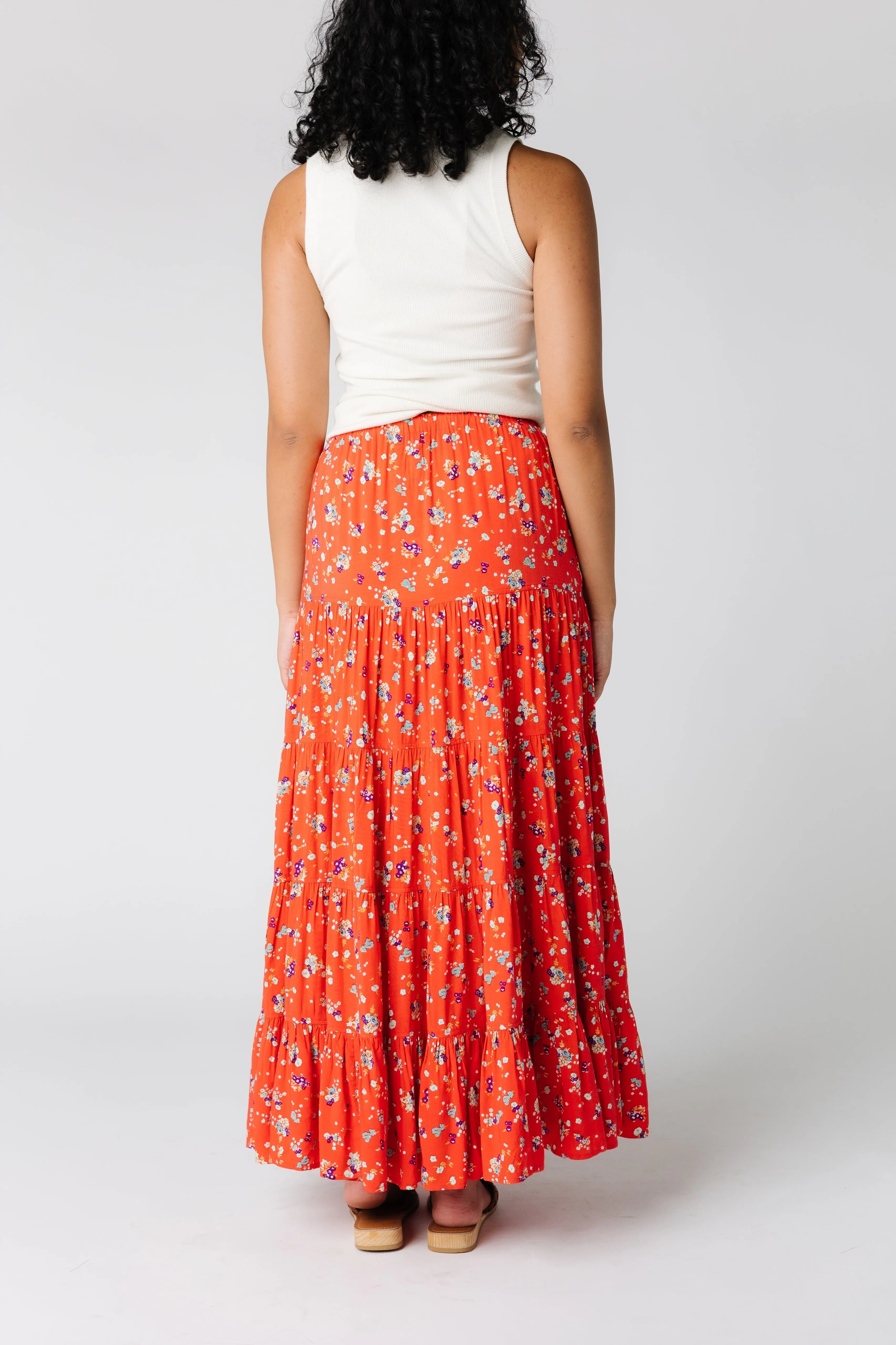 Citrus Sahara Coral Skirt