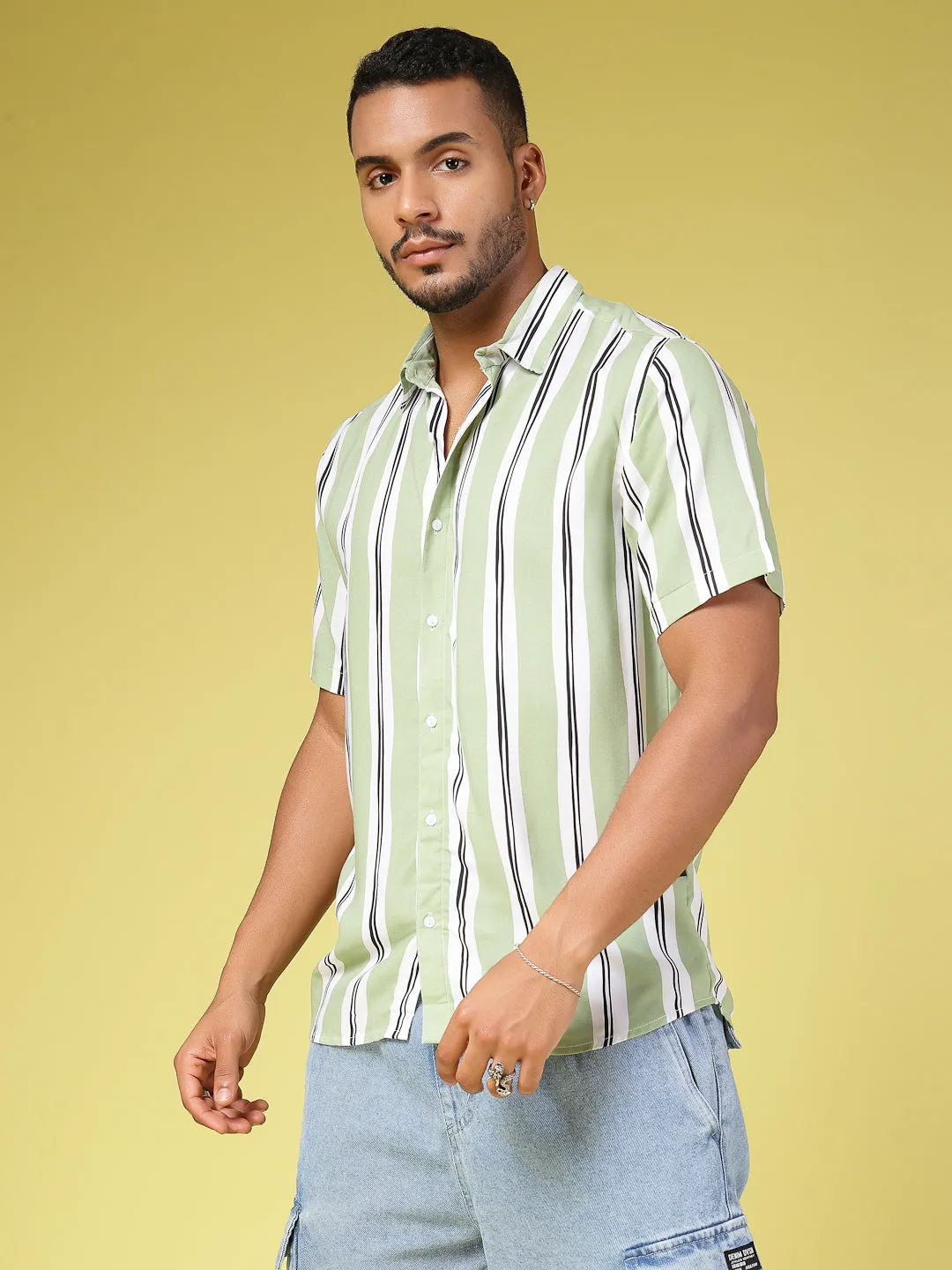 Classic Men's Stripes Shirt