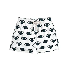 Classic Swim Shorts White Eye x David Vanadia