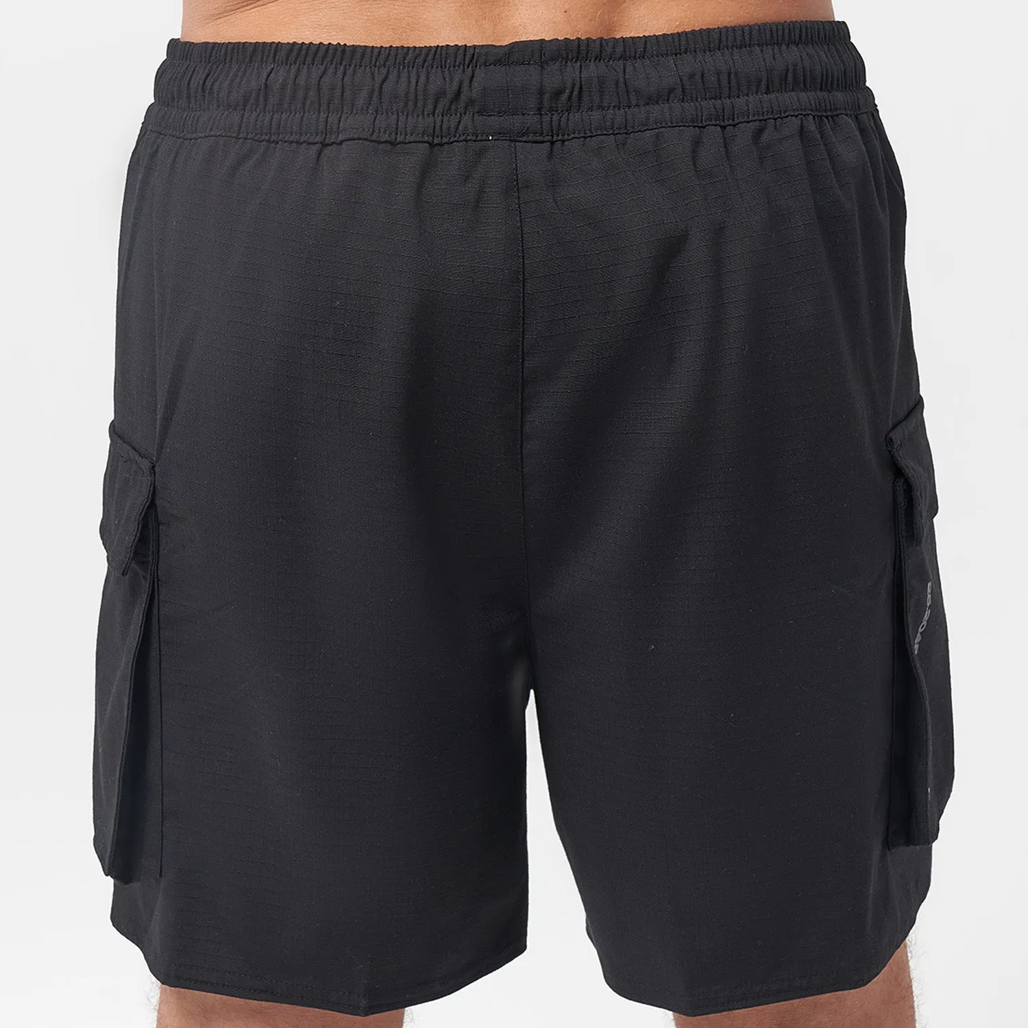 Code 2-in-1 Cargo Shorts - Black