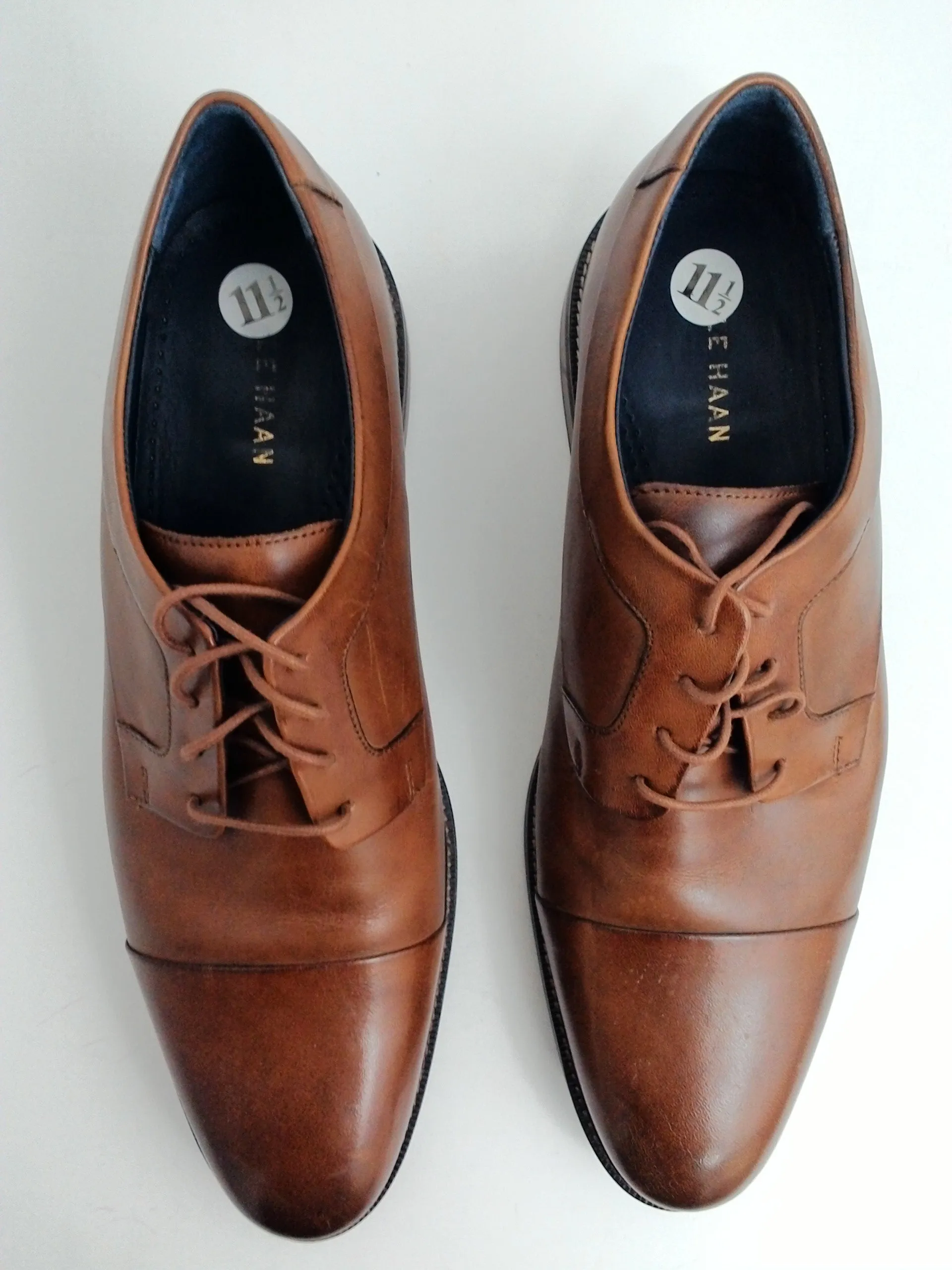 Cole Haan Men's Brown Leather Oxford Size 11.5 M