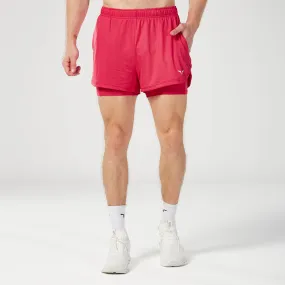 Core Mesh 2-in-1 5" Shorts 2.0 - Teaberry