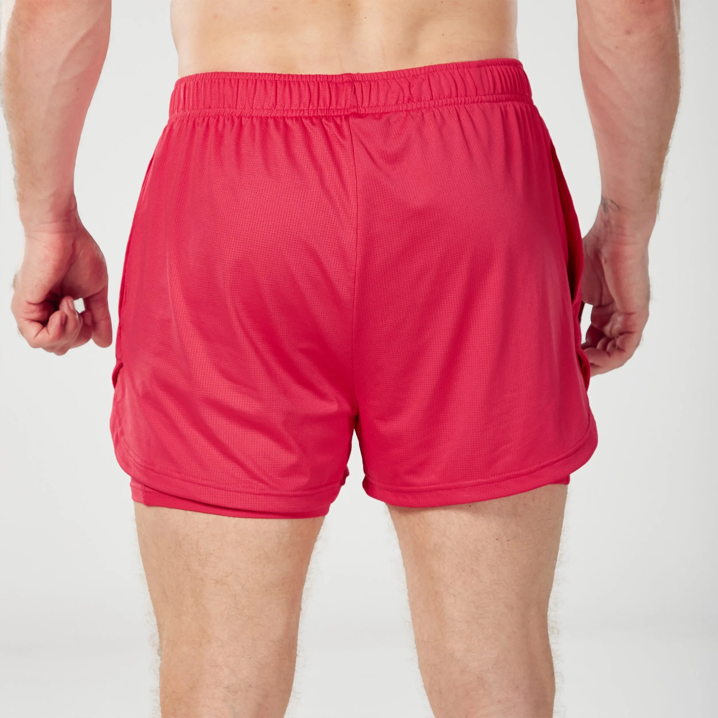 Core Mesh 2-in-1 5" Shorts 2.0 - Teaberry