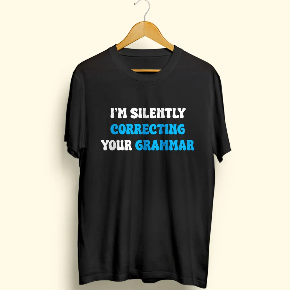 Correcting Grammar Half Sleeve T-Shirt