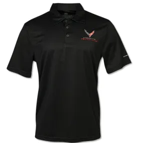 Corvette Racing Apollo Polo Shirt - Black