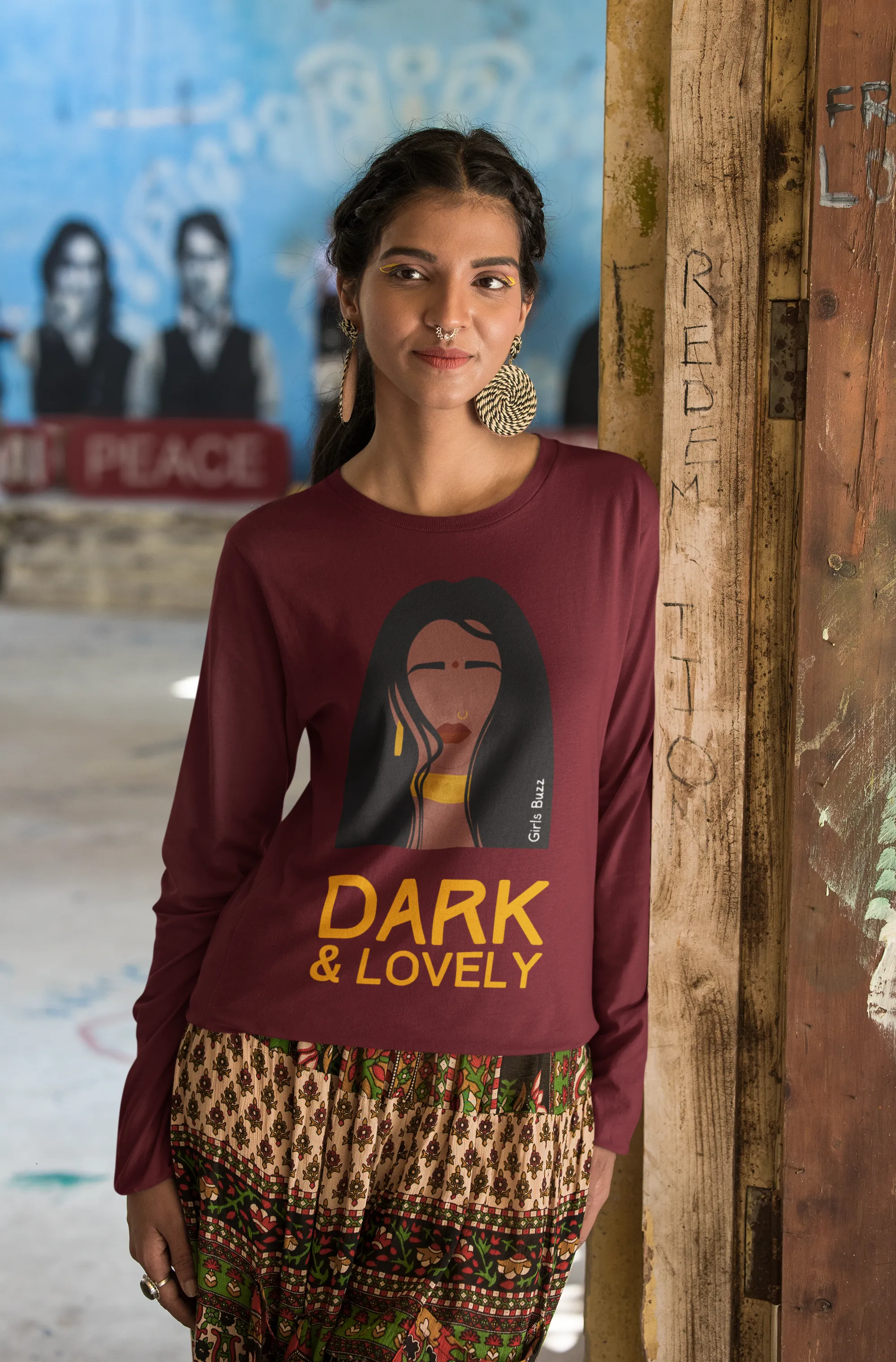 Dark And Lovely Full Sleeves T-shirt