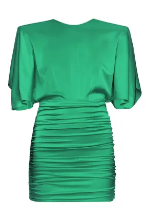 Draped Mini Dress