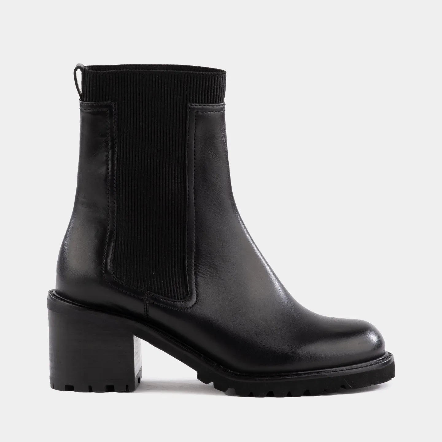 Far Fetched Knit Chelsea Lug Boot