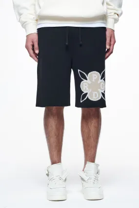 Flanigan Knit Shorts Black