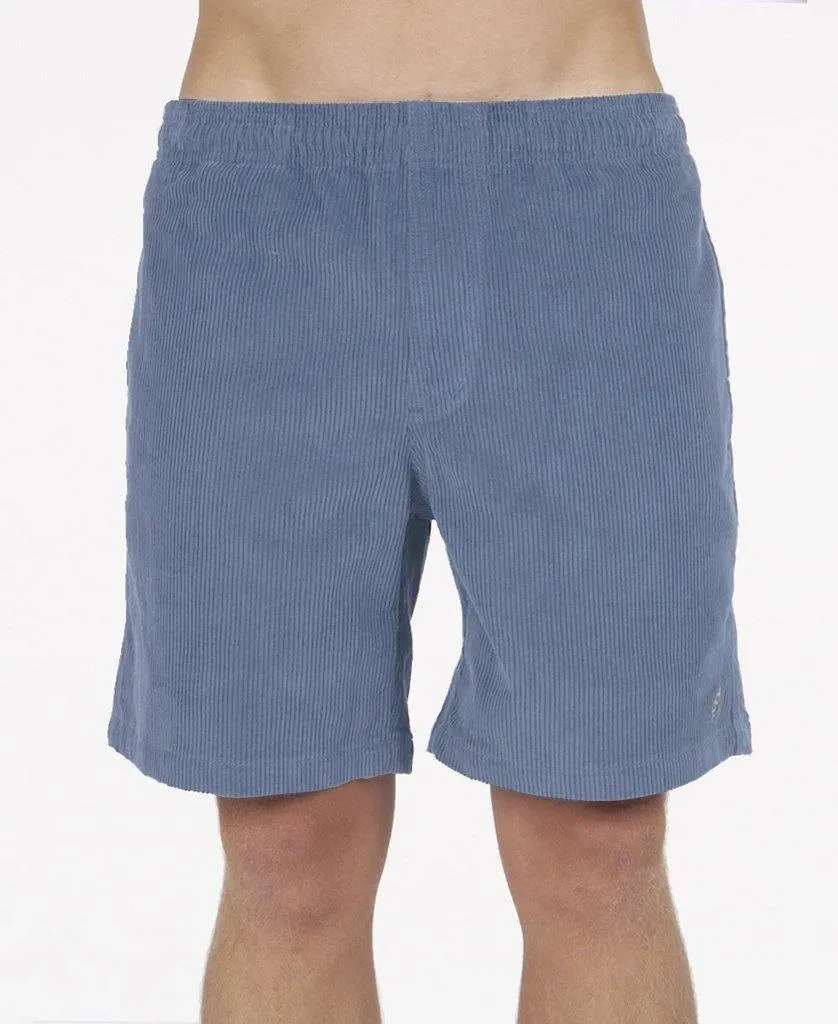 Floyd Elastic Waist Walkshort | Dusty Blue