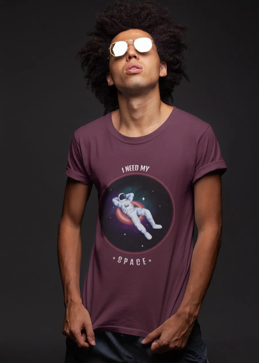 I Need My Space Men Half Sleeve T-Shirt