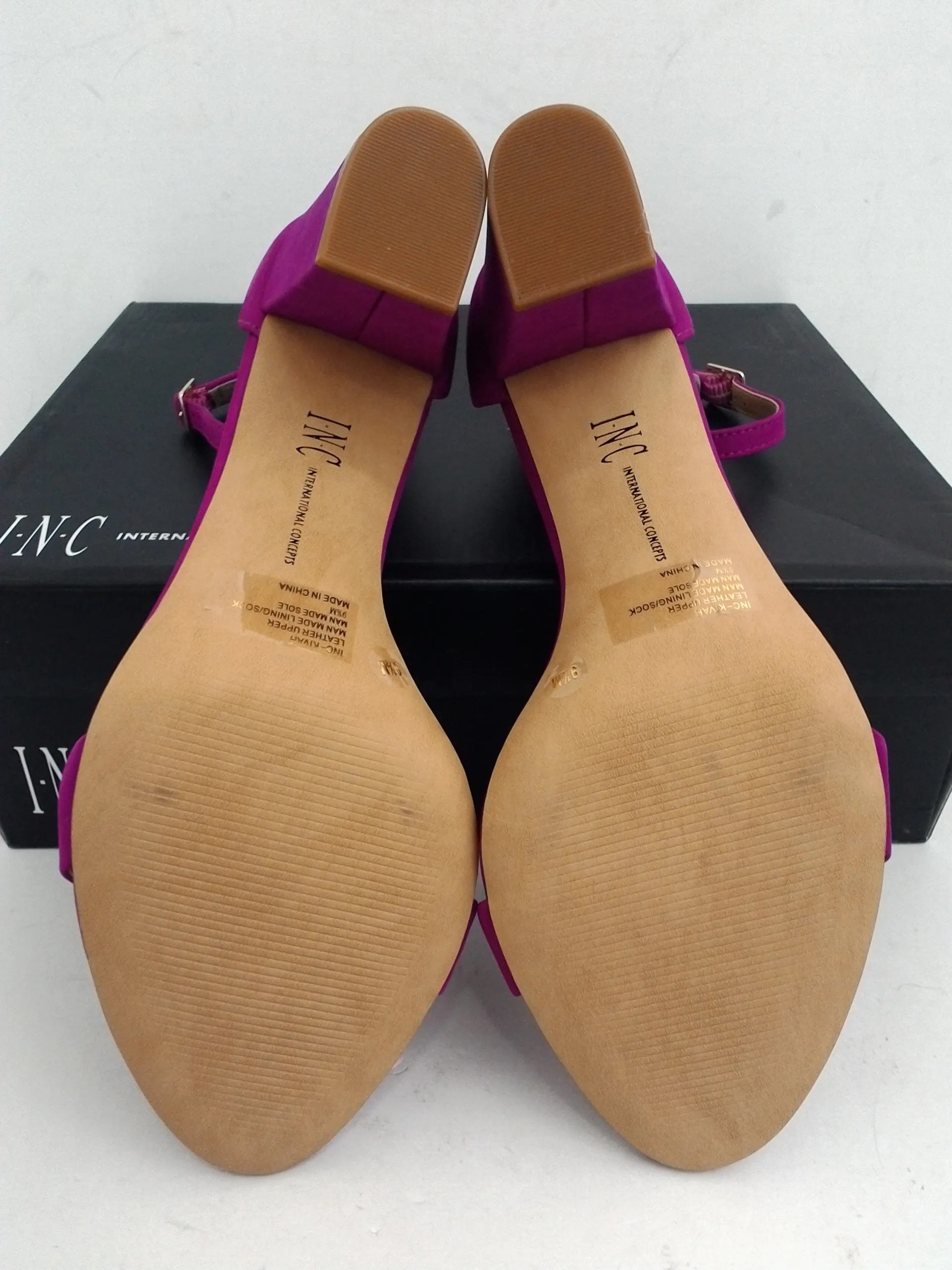 INC International Concepts Kivah Deep Fuchsia Size 9.5 M