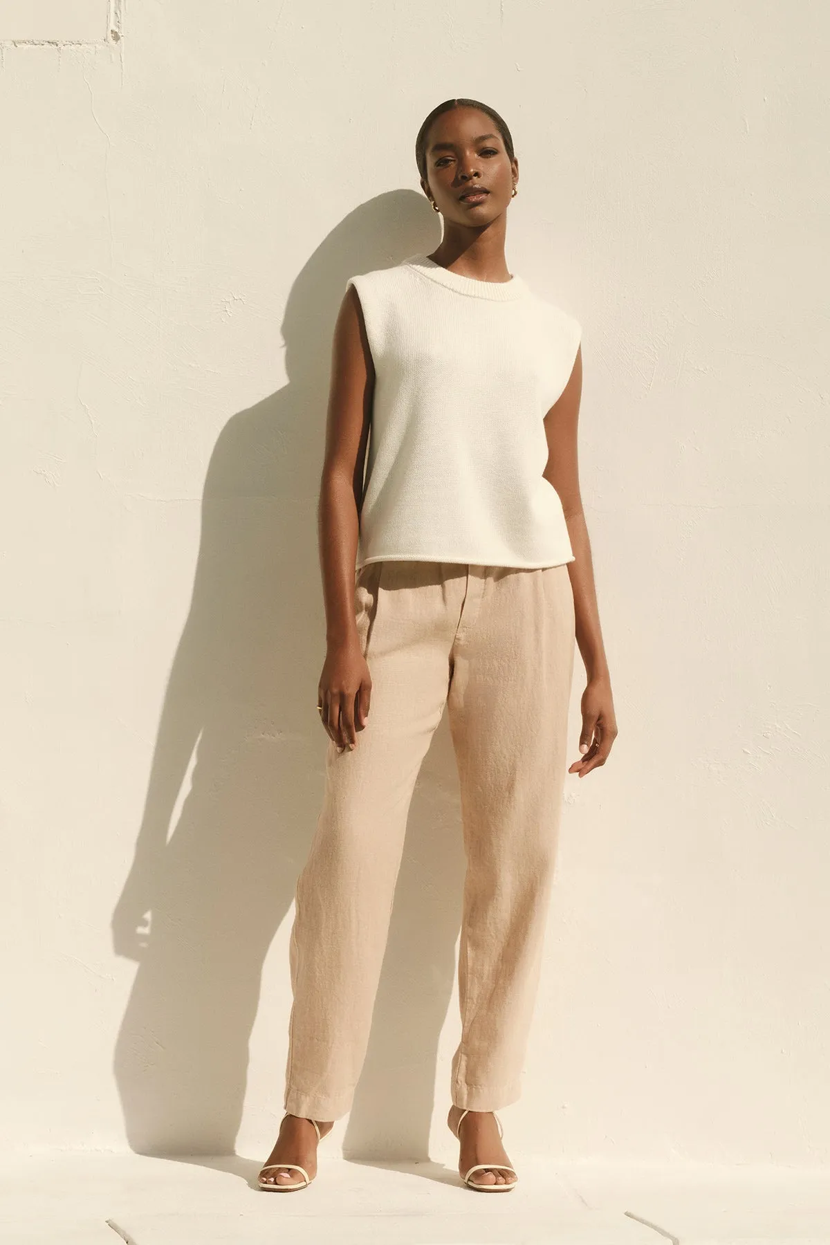 JESSIE HEAVY LINEN PANT