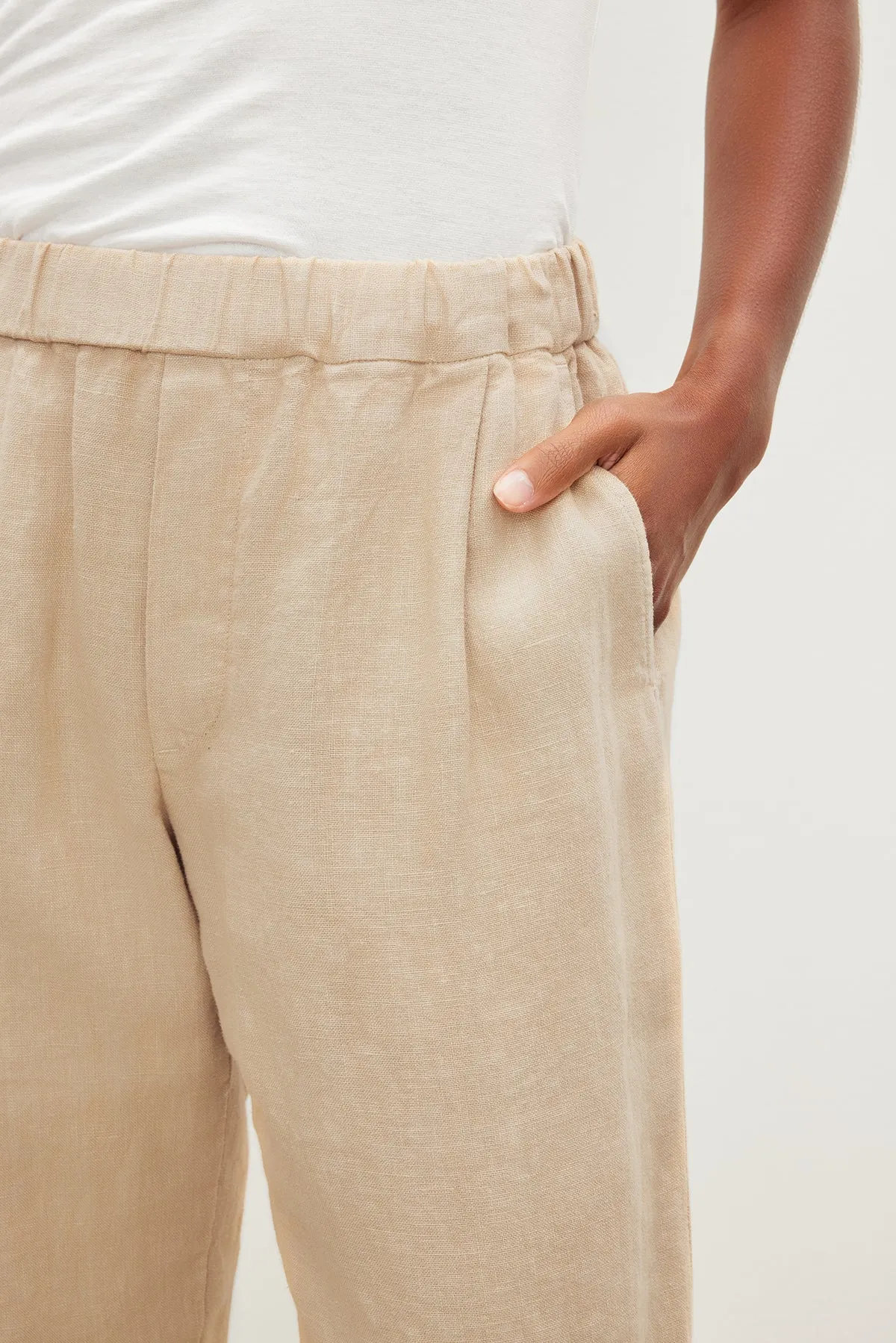 JESSIE HEAVY LINEN PANT