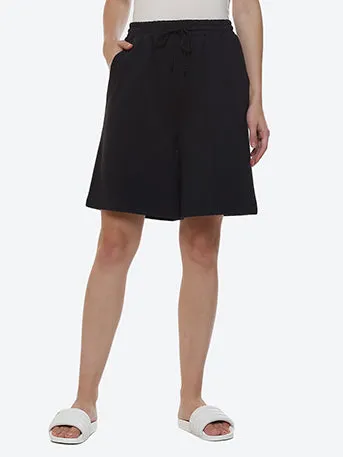 Knack Women's Black Divided Skirt