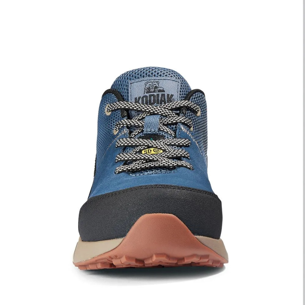 Kodiak Quicktrail Leather Women's Composite Toe Work Safety Athletic Shoe 835BIN - Indigo