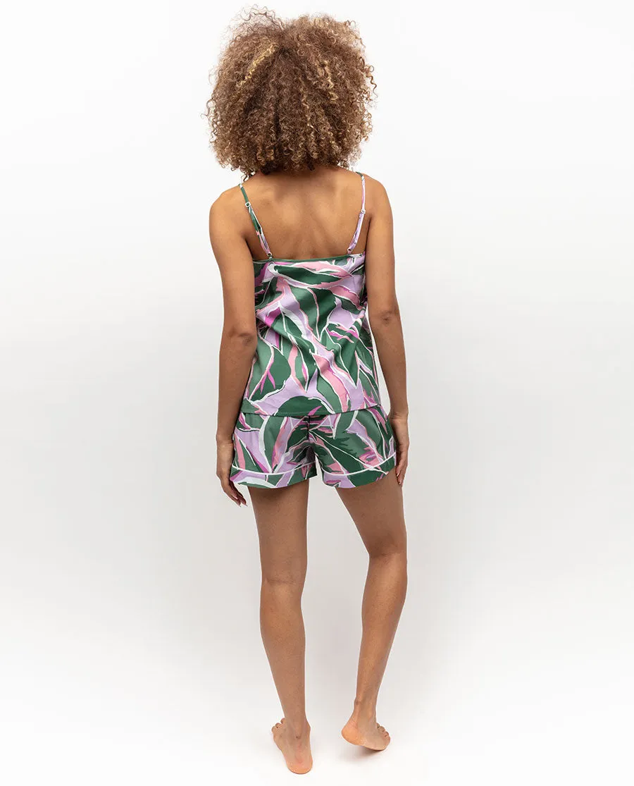 Lexi Leaf Print Shorts