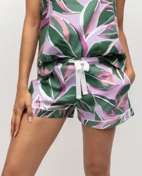 Lexi Leaf Print Shorts